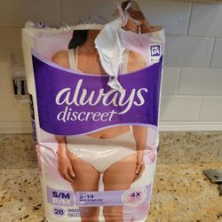 Always Brand Adult Briefs  Size S/M