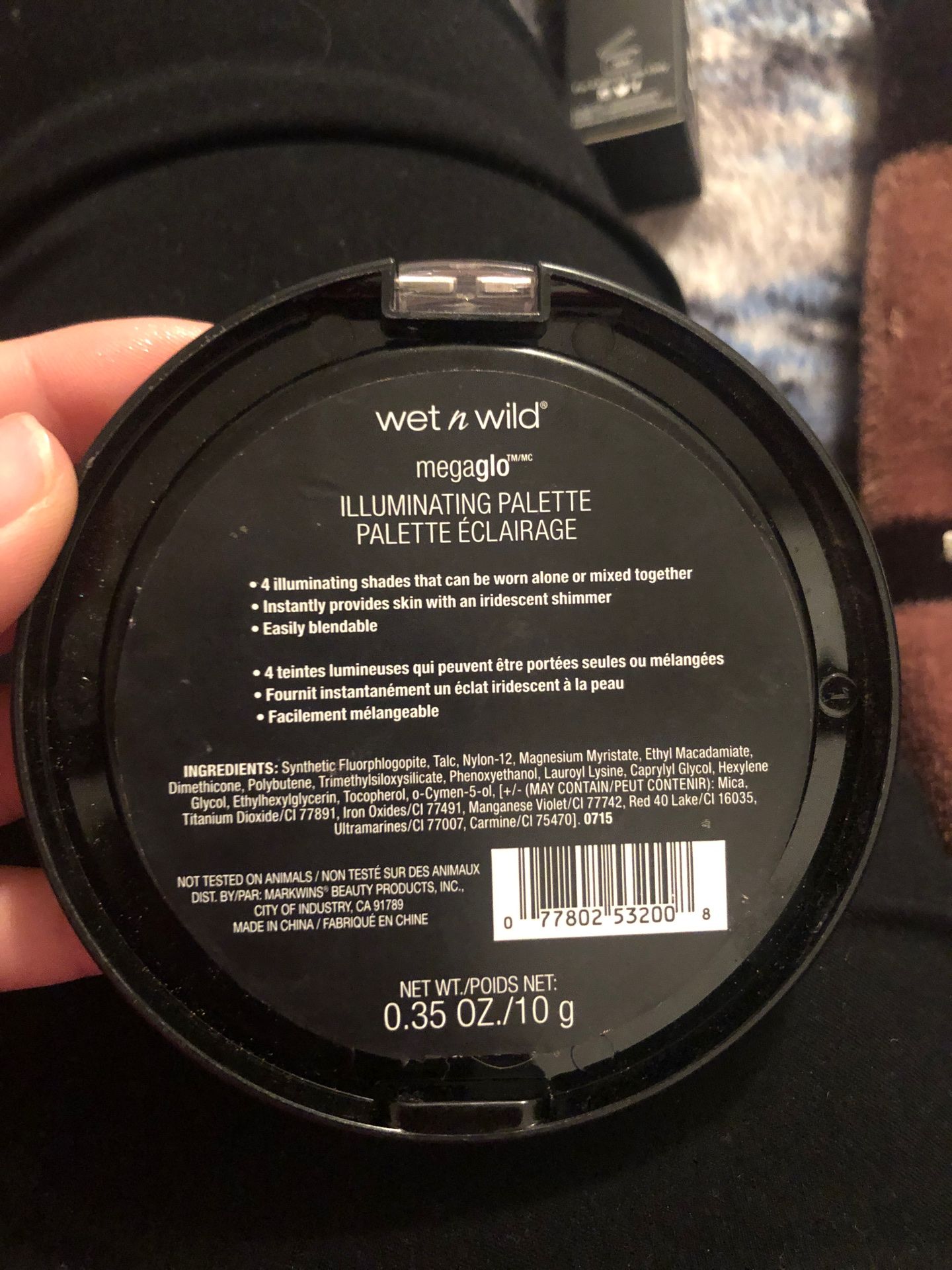 Wet n wild highlight palette