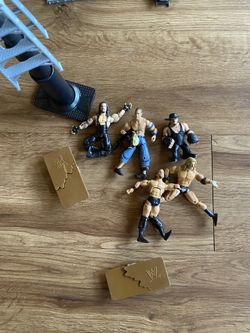 wwe mini action figures