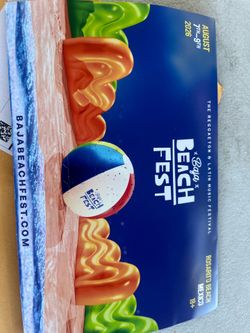 Boletos baja beach fest 3 day ticket