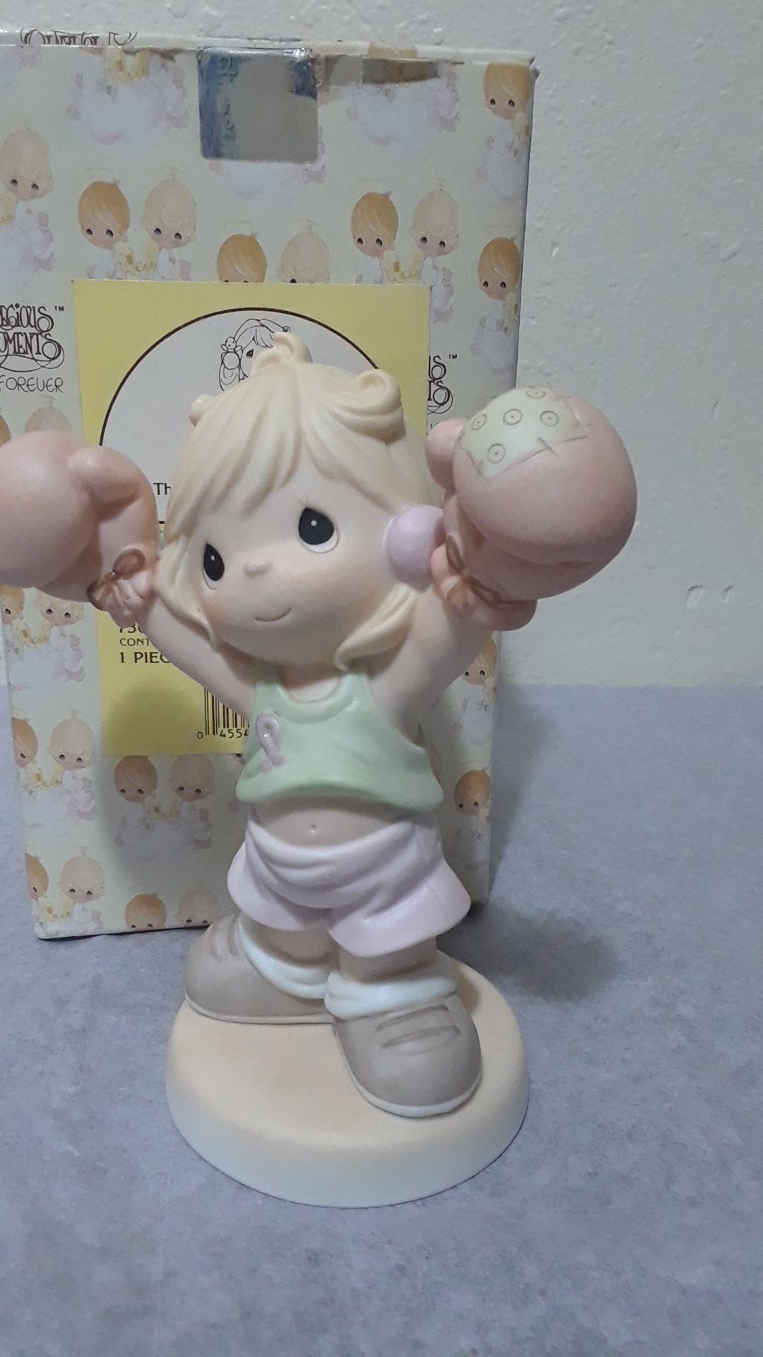 Precious Moments "Life is worth fighting for " figurine