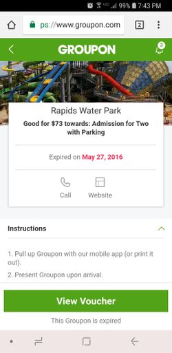 Rapids Voucher