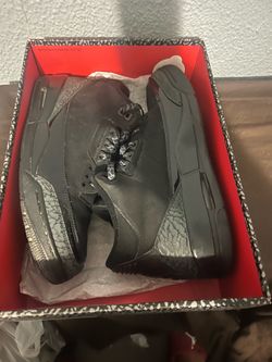 Air Jordan 3 Black Cat men size 10