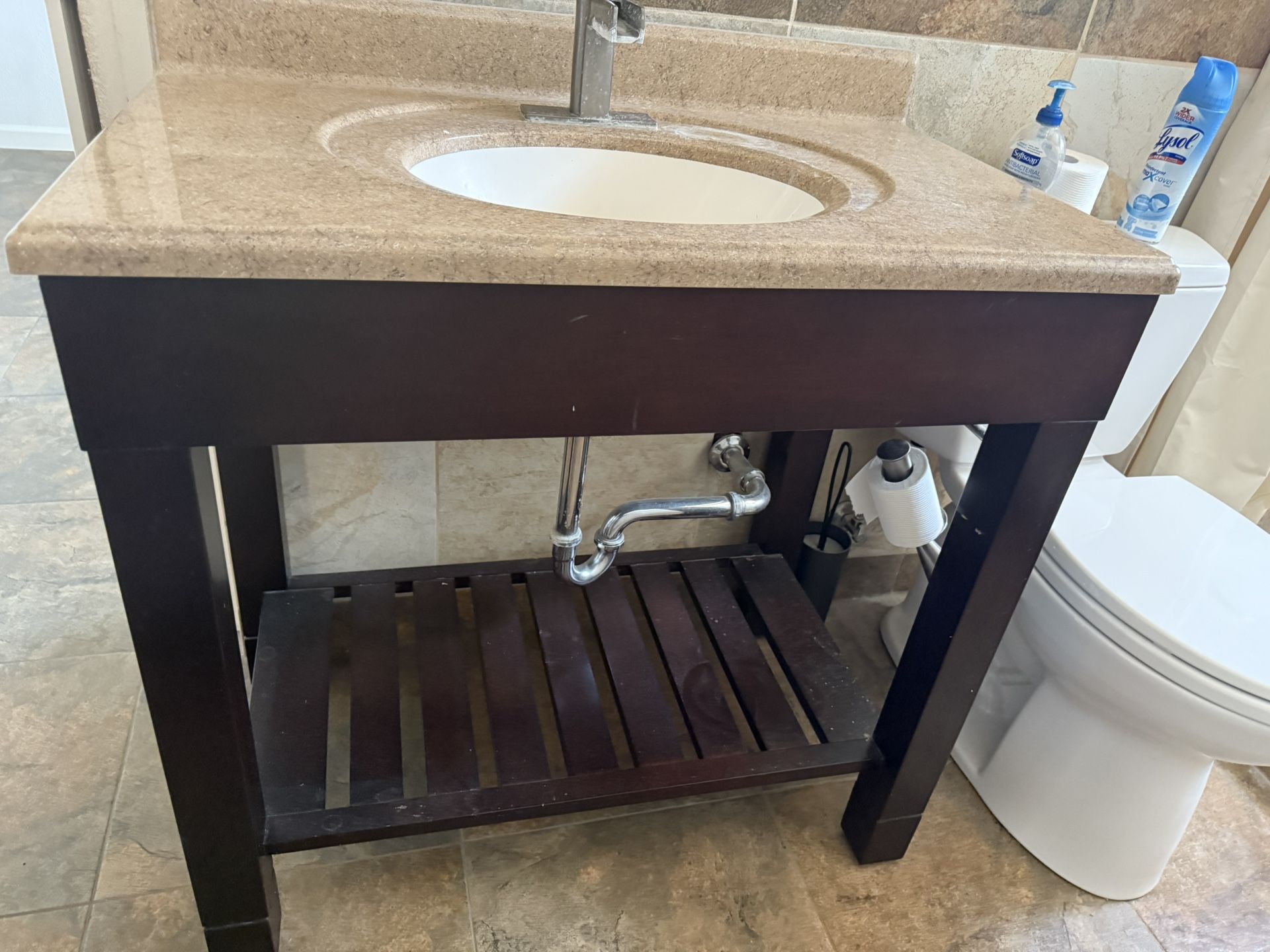 Bathroom Furniture With Mirror And Sink