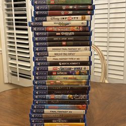 32 PS4 Game Lot