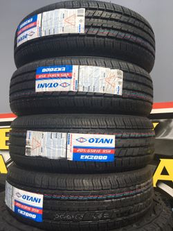 205/65R16 AVAILABLE $299 FOR ALL 4 Installed Balanced w/ Alignment included