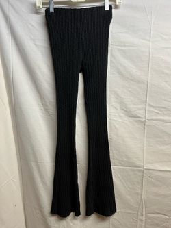 Flared knit Leggings
