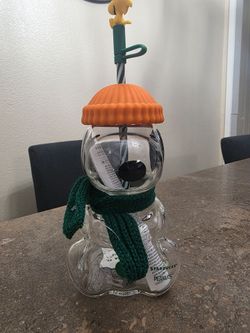Starbucks Snoopy Glass cup