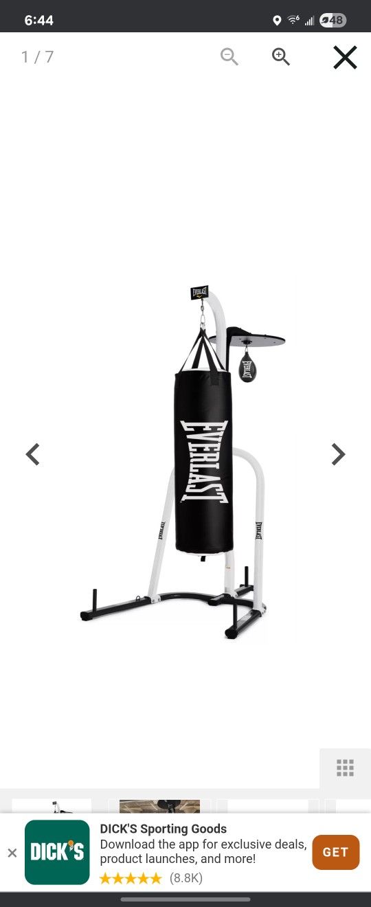 Speed Bag / 70pd Punching Bag With Stand
