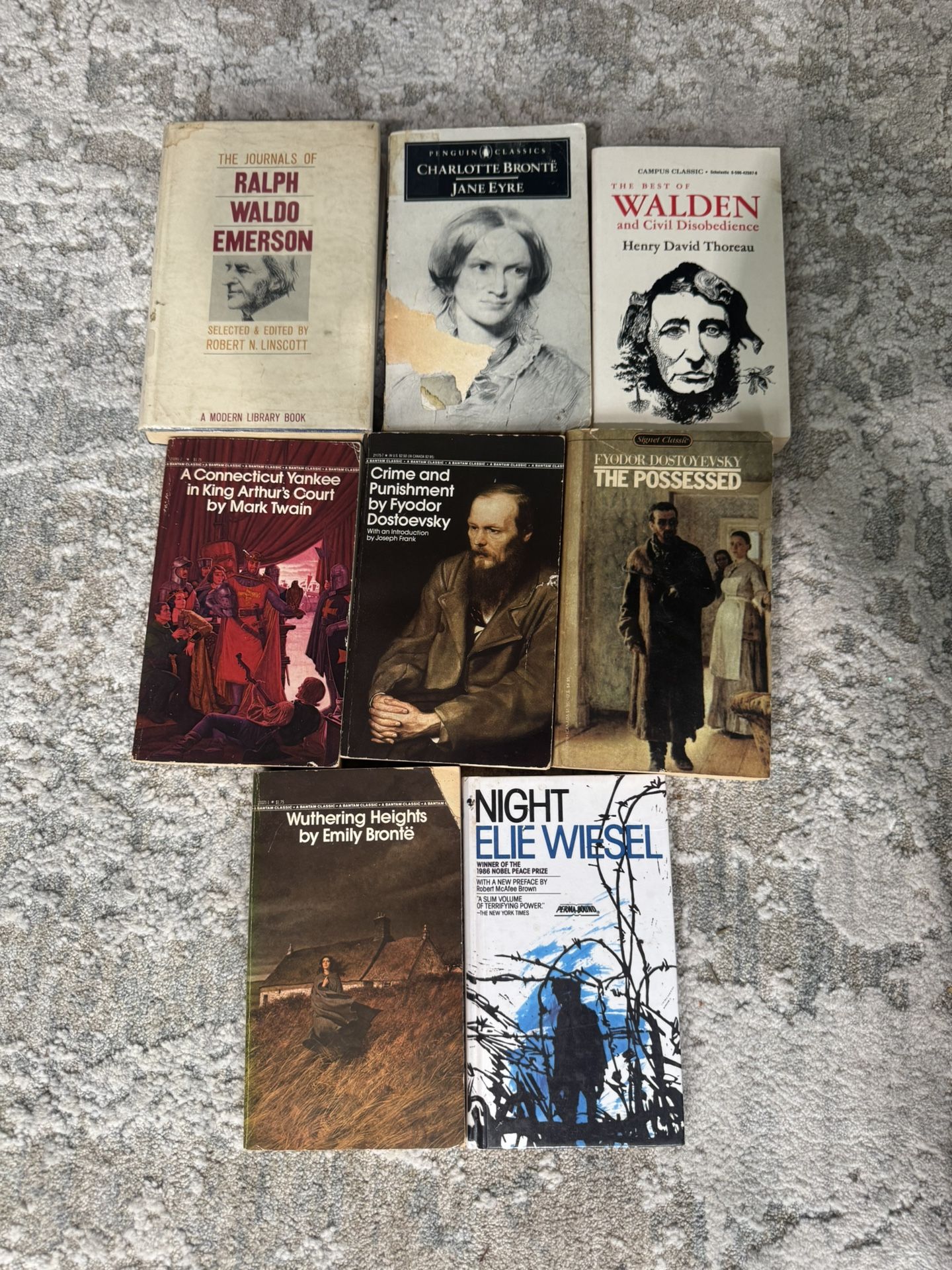 Classic Books Vintage Read Reading Collector Collection Lot