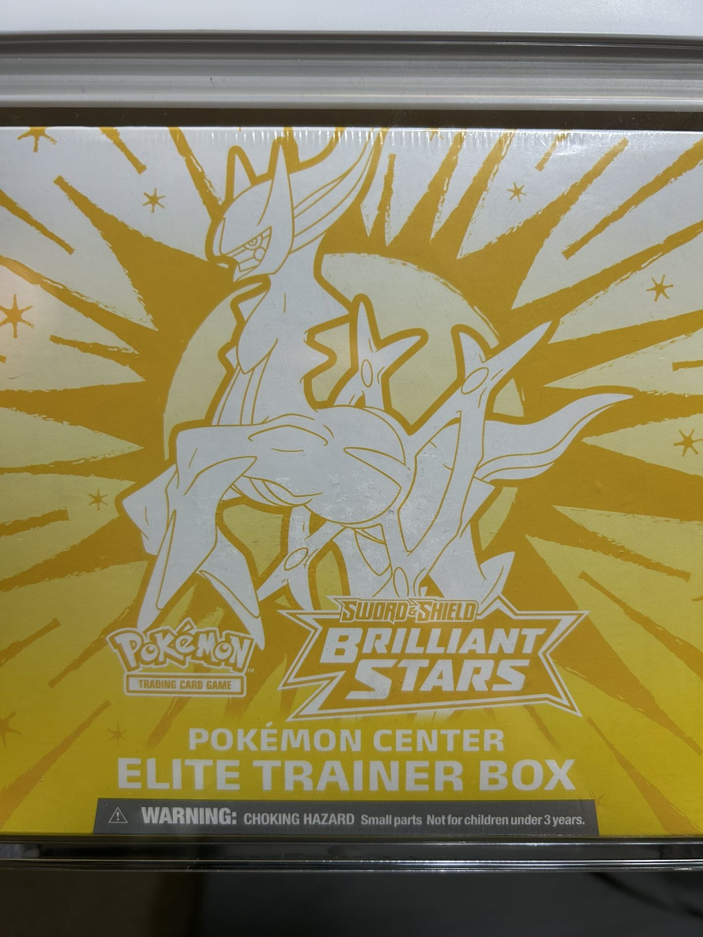 Brilliant Stars Pokemon Center ETB W/Case