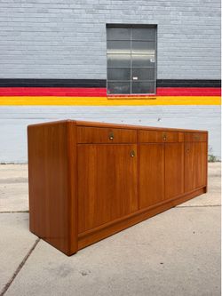 D-Scan Mid-Century Modern Teak Sideboard