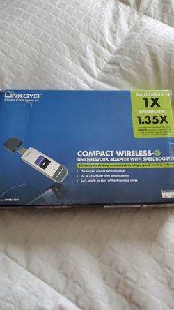 Linksys wireless adapter