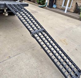 Heavy duty ramp 17.5" wide, 600lb.weight capacity not.a.micky mouse ramp.