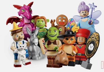 LEGO Shrek Series Minifigures CMF 71053 COMPLETE Set of 12 Collectible NEW