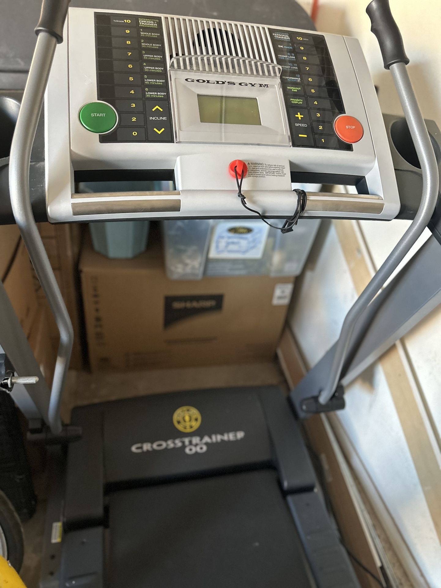 Gold’s Gym Cross-Trainer Treadmill