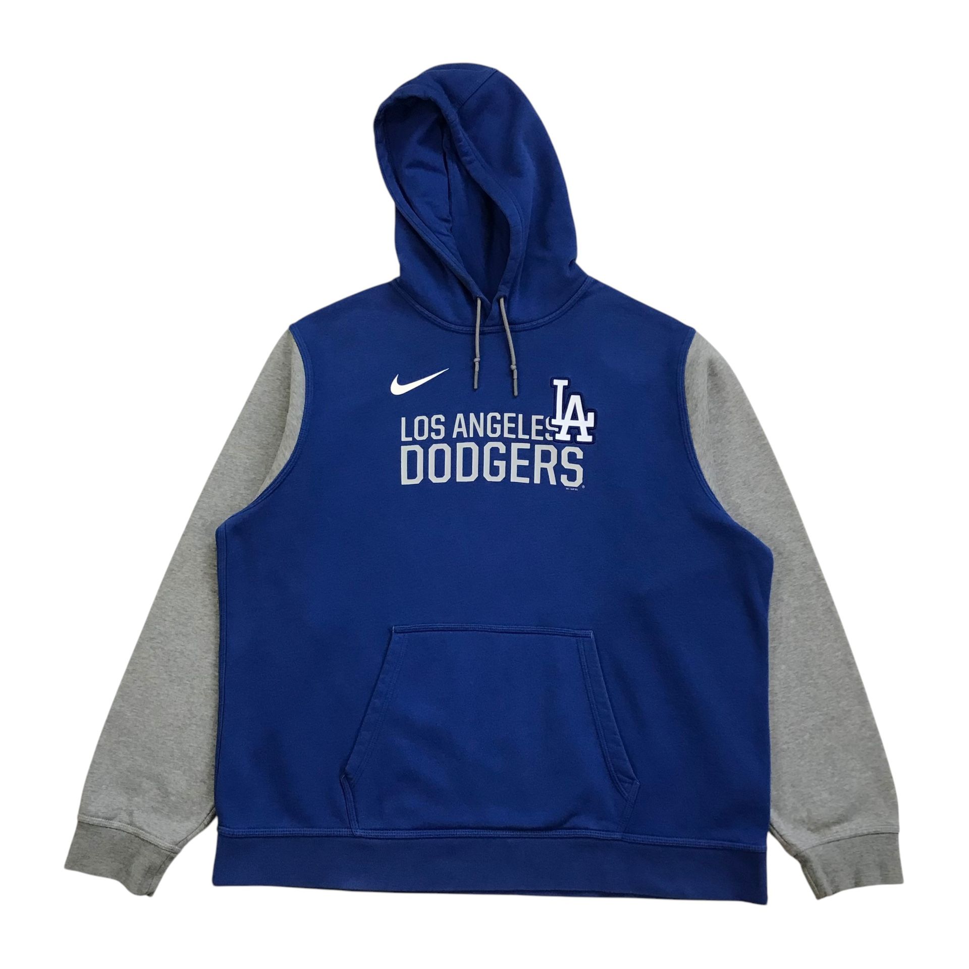 NIKE LA DODGERS HOODIE 2XL XXL BLUE LOS ANGELES SWEATSHIRT PULLOVER OHTANI BETTS