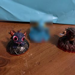 Skylanders Trap Team Mini Sidekick Lot - Spry & Bop