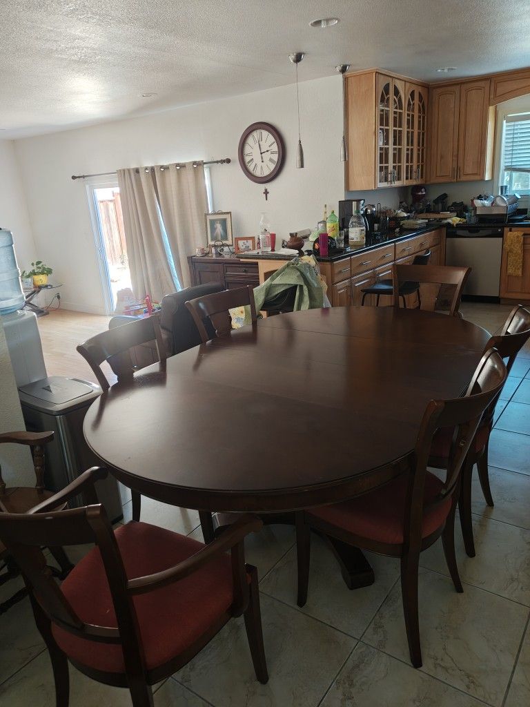 Dining Set With 6 Chairs