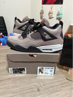 Size 11 – CLEAN Air Jordan 4 Retro Taupe Haze