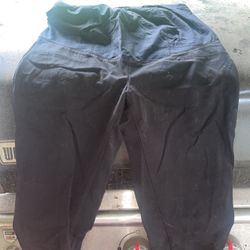 crossover back maternity leggings 