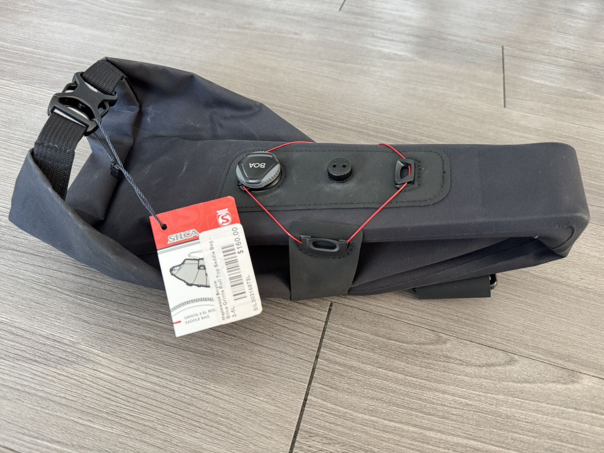 Silica Grinta Roll Boa Cycling Saddle Bag