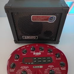 Lekato amp & line 6 pod 2.0