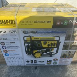 Generador Dual Fuel “ Champion 7850 Watts “ Nuevo, Nunca Usado. En Su Caja ( Gasolina Y Gas Propane)