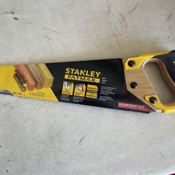 Stanley 15 in. FATMAX Hand Saw with Wood Handle