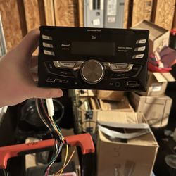 DUAL bluetooth car radio 