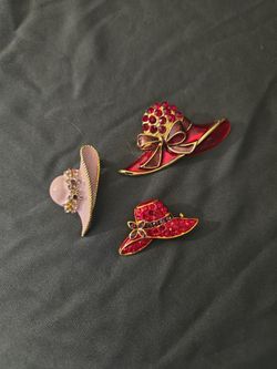 Red Hat Society Pins