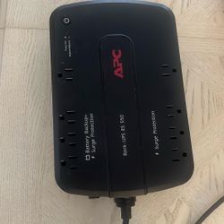 Battery Backup Surge Protection. 