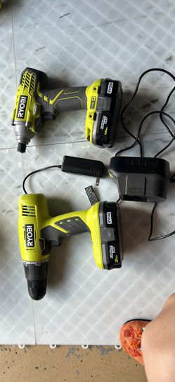Set Of 2 Cordless Drills