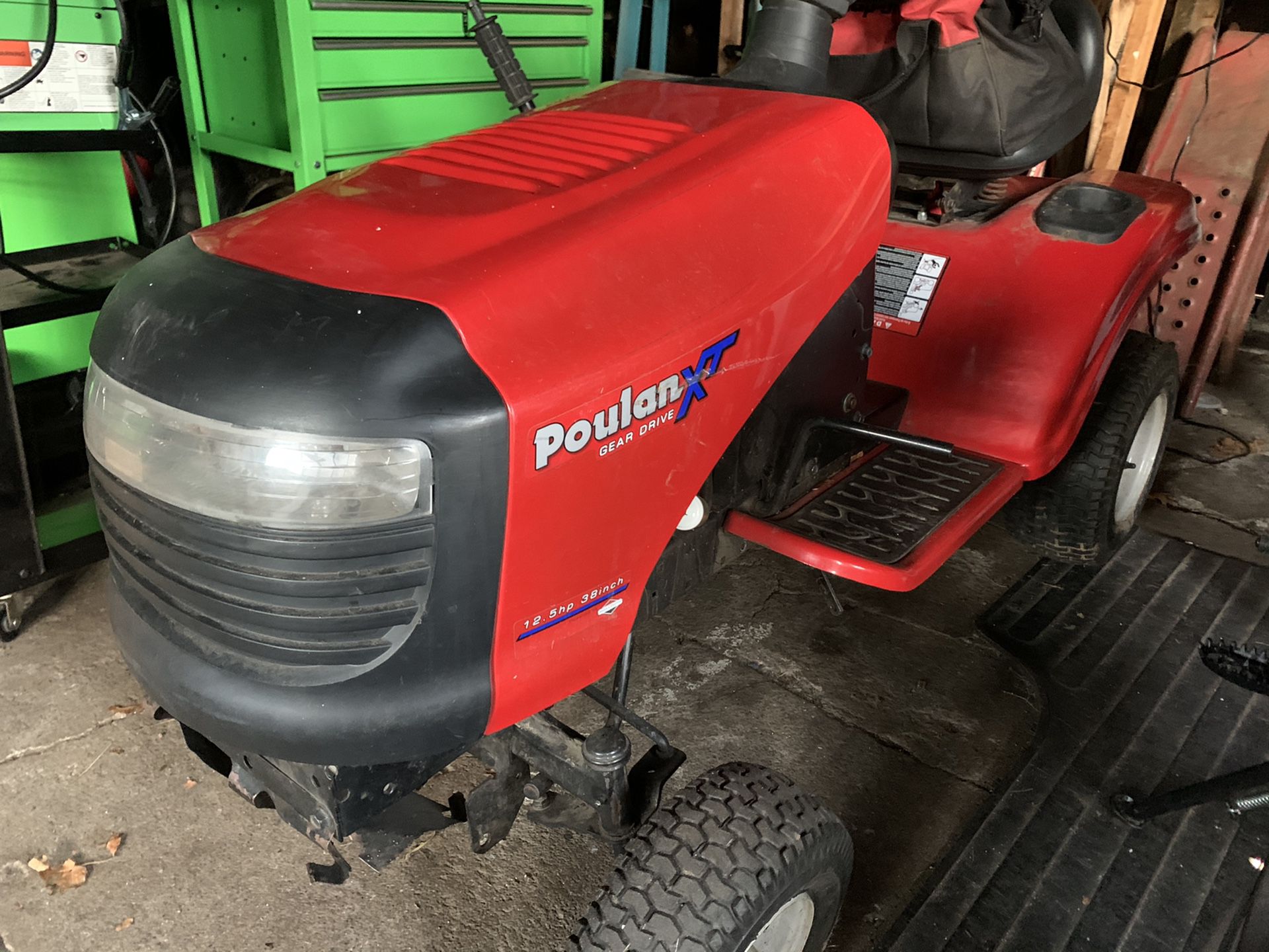 Poulan XT yard tractor