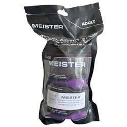 Meister Adult 180" Semi Elastic Hand Wraps MMA Boxing Purple (Pair)