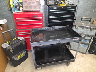 Selling all my toolboxes, tools, mobile carts and more