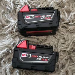Milwaukee Batteries X.C 5 (2) Pack