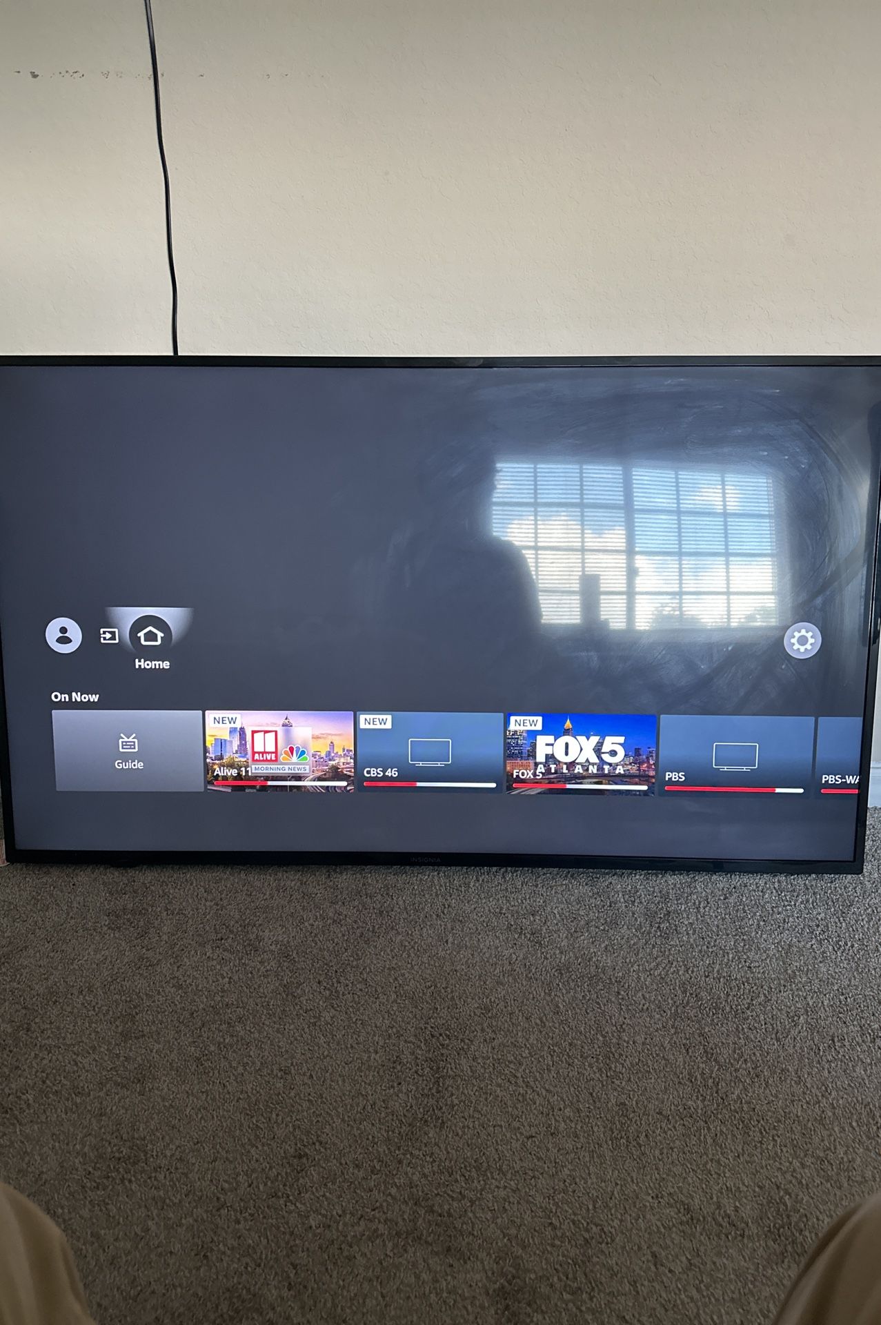 65” Insignia Fire Tv NS-65F301NA23