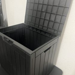 30 GALLON DECK BOX STORAGE waterproof outdoors 