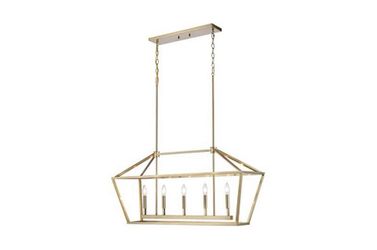 New Gold Chandelier. Retails For 269.00