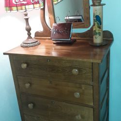 Antique Oak Dresser $180