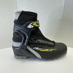 Fischer XC Control Combi Nordic Cross Country Ski Boots Size EU 45 US 11.5 Black