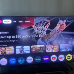 Hisense 65 Inch Google Smart Tv,4k Gaming Mini Led Tv