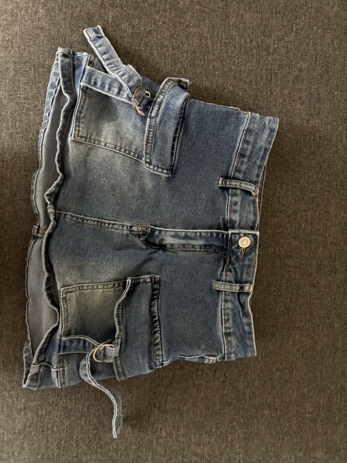 jean skirt