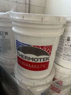 Roofing white mastic 5Gal