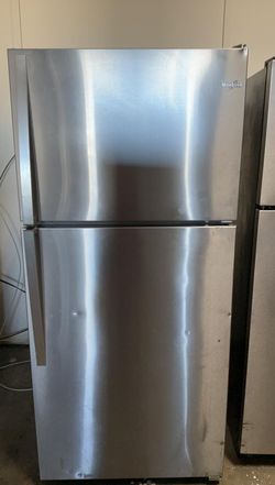 Whirlpool Top Mount Stainless Steel Refrigerator Fridge
