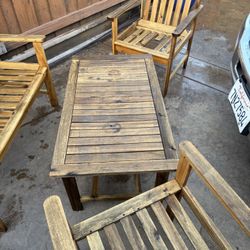 Patio Set Teak Wood