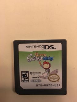 Nintendo ds super scribble nauts