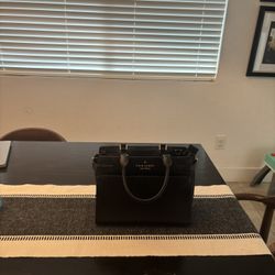 Kate Spade Staci Medium Satchel in black