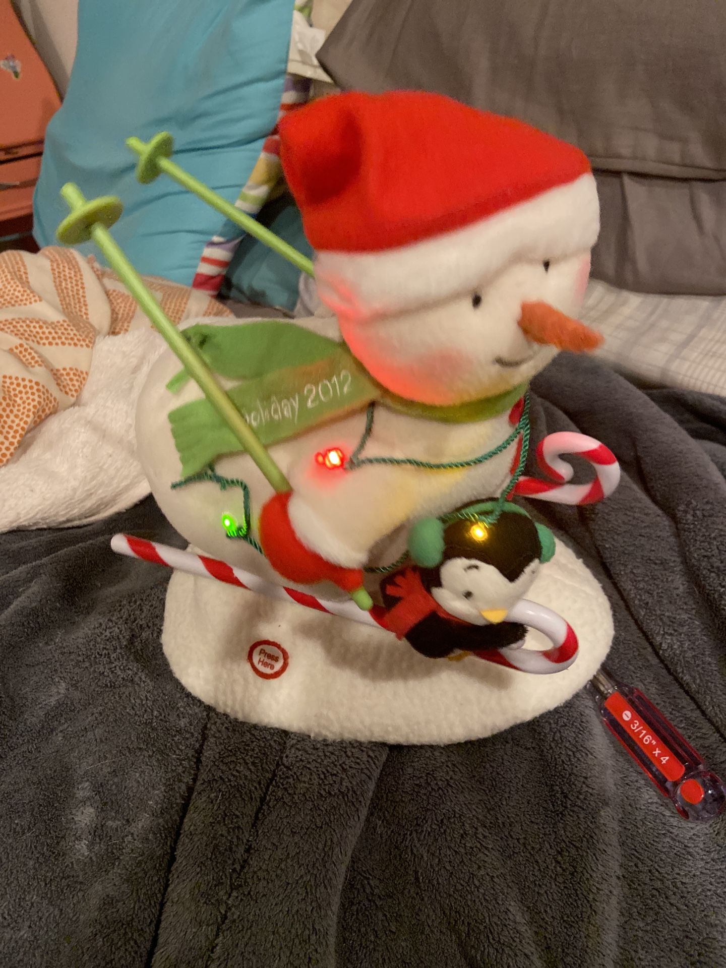 Hallmark Snowman And Penguin
